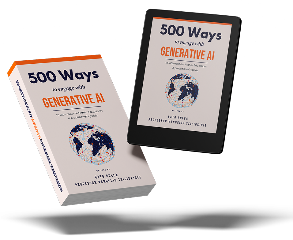 500 Ways to Engage with Generative AI — paperback and e-reader